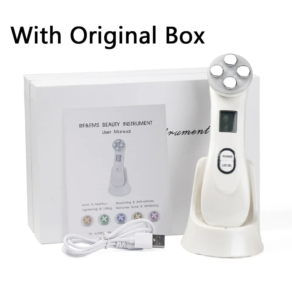 Your At-Home Firming Spa 💆‍♀️ EMS + LED Facial Device