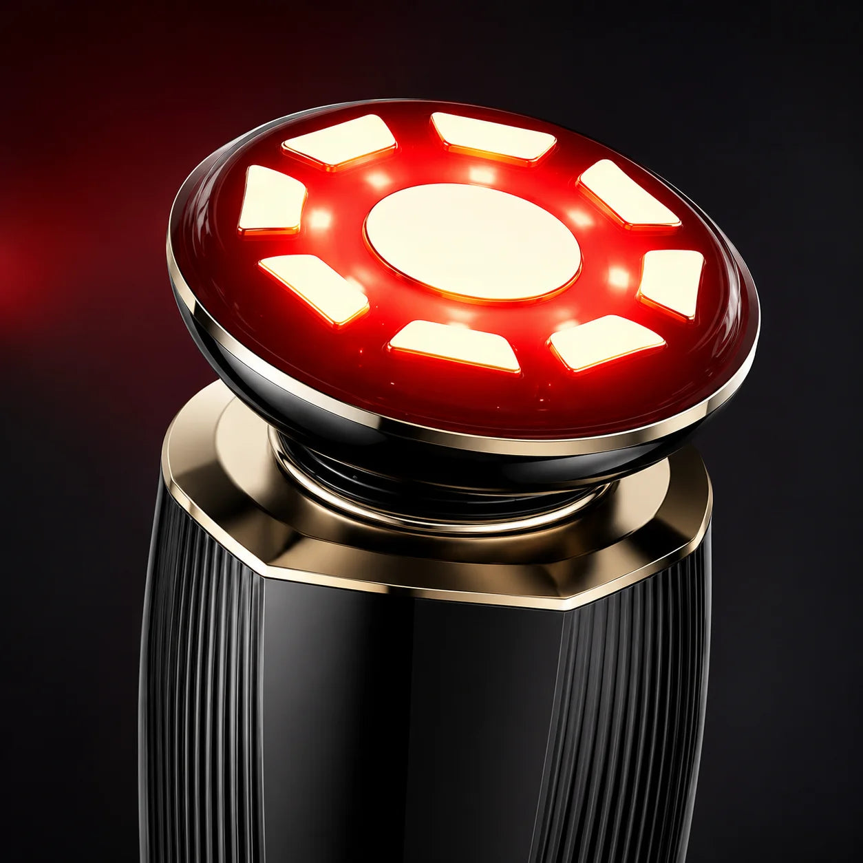 Three in One Red Light Facial and Neck Beauty Device A Skincare Tool Facial Massager That Eliminates Skin Swelling and Tightens the Skin