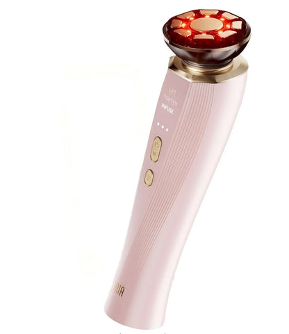 Three in One Red Light Facial and Neck Beauty Device A Skincare Tool Facial Massager That Eliminates Skin Swelling and Tightens the Skin
